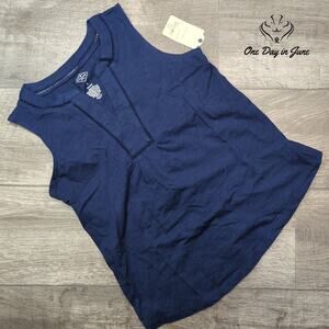 St. John's Bay Sleeveless Top Size S